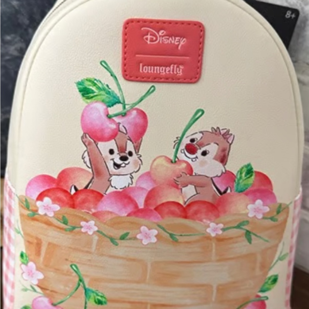 Disney Pink and White Backpack